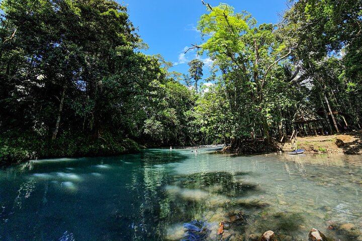 Tubing in Rio Celeste
