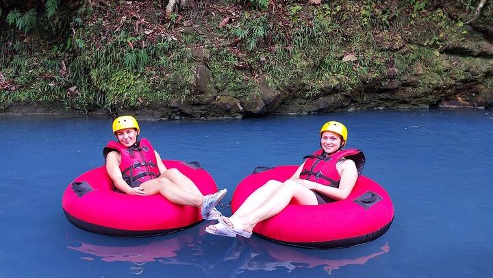 Tubing in Rio Celeste