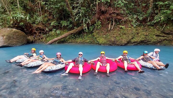 Tubing in Rio Celeste