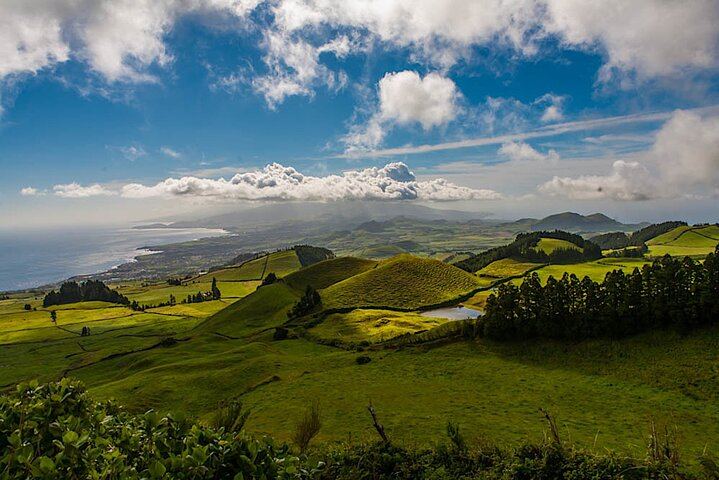 View from Pico do Carvão on the Western Mountains