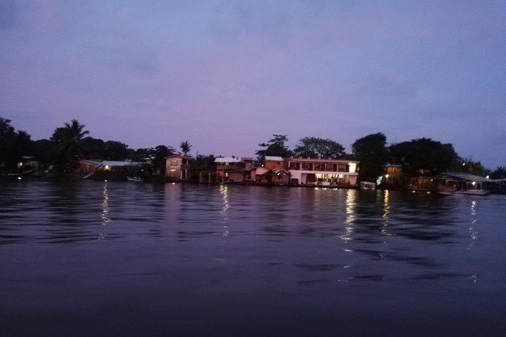 View in Tourtuguero at Sunset