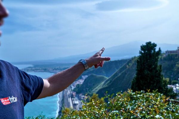 Etna Your Way, Then Taormina: Walk or Cable Car and 4x4