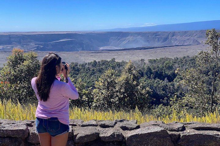 View of Halemaumau Crater