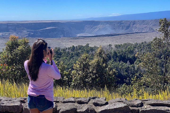 View of Halemaumau Crater