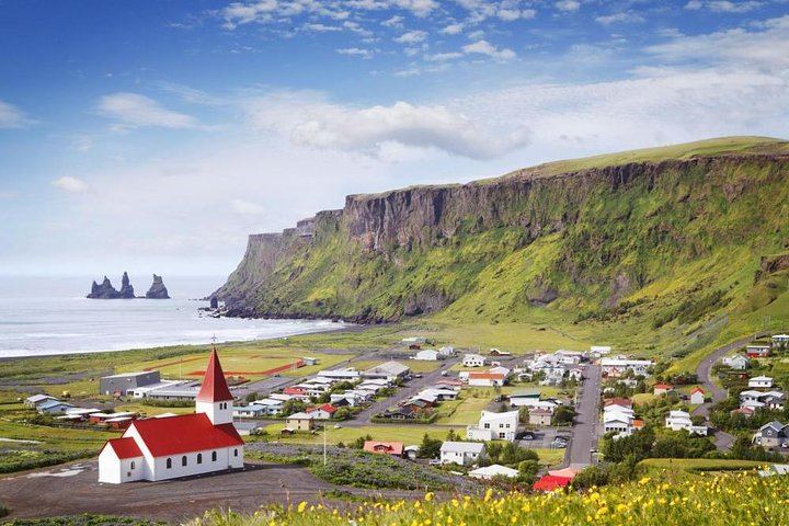 Vík Is a Beautiful Village on the Icelandic South Shore and a Common Destination for Travelers in Iceland