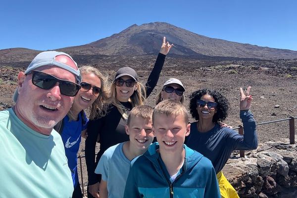 The Baby Volcano and a Lava Cave in Teide Park, Pick-Up Included