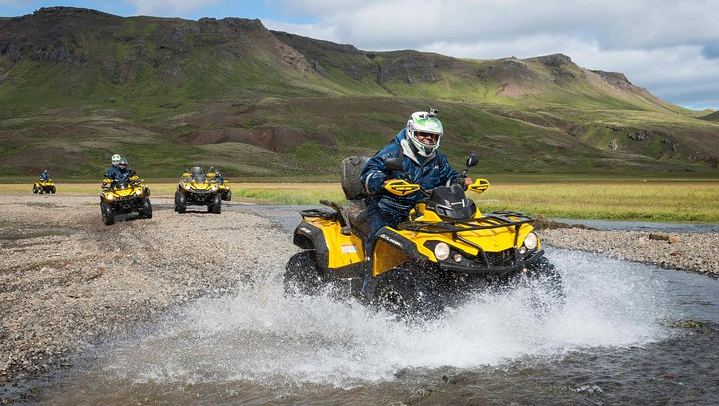 Volcanic Springs ATV Adventure from Reykjavik 3.5HR Off Road Tour