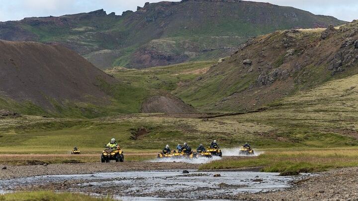 Volcanic Springs ATV Adventure from Reykjavik 3.5HR Off Road Tour