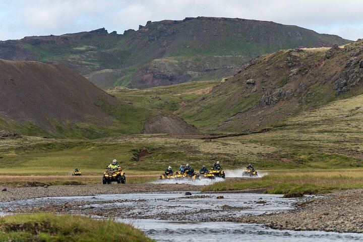 Volcanic Springs ATV Adventure from Reykjavik 3.5HR Off Road Tour