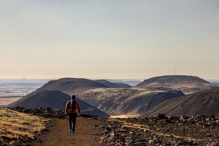 Volcano Hike and Grindavík Visit from Reykjavik