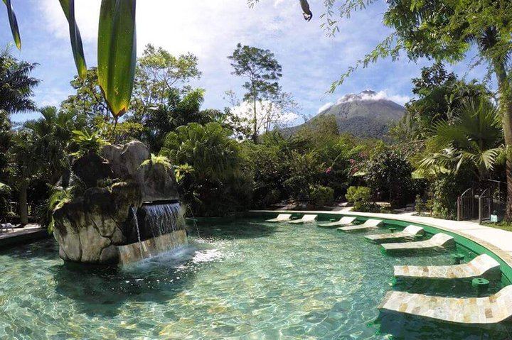 Volcano, Waterfalls, Zipline, Hot Springs Full Day Tour
