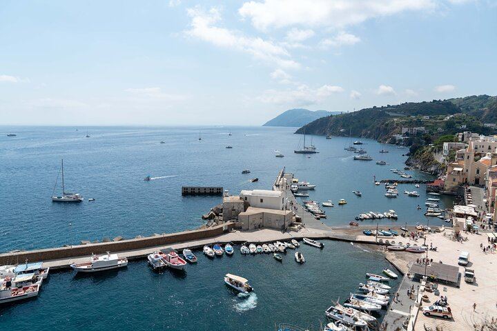 Vulcano Lipari Sciara of fire by day
