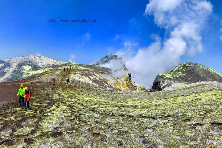 Walking on an active Volcano