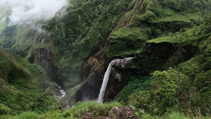 waterfall penimbungan torean route