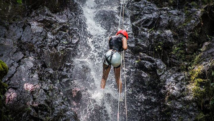 Waterfall Rappelling