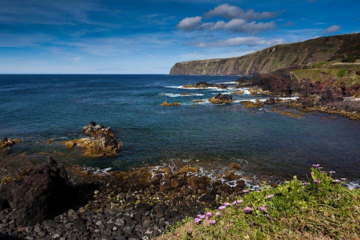 Western coastline in Mosteiros
