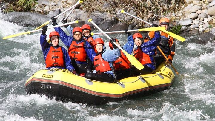 Whitewater rafting on the Tongariro River