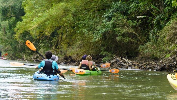 Wildlife Safari Float by Kayak in Peñas Blancas River from Arenal