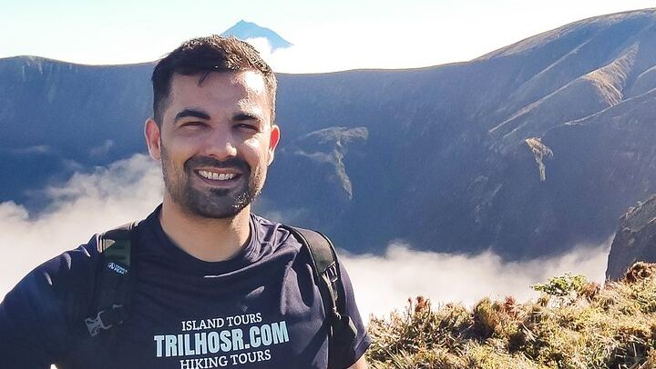 Your guide Ramiro, ready to welcome you with hospitality and show you the best of Faial Island.