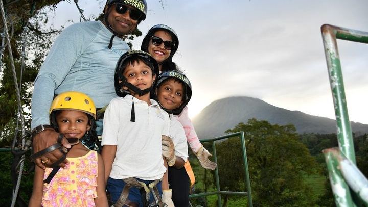 Zipline Tour in La Fortuna with Arenal Volcano Views