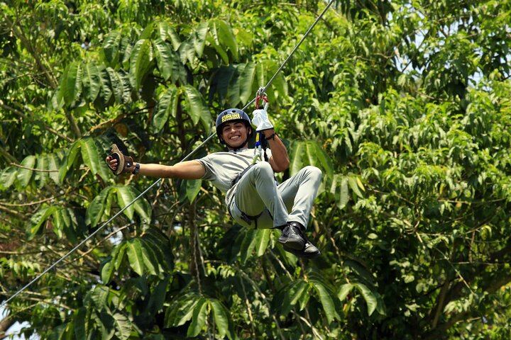 Zipline Tour in La Fortuna with Arenal Volcano Views